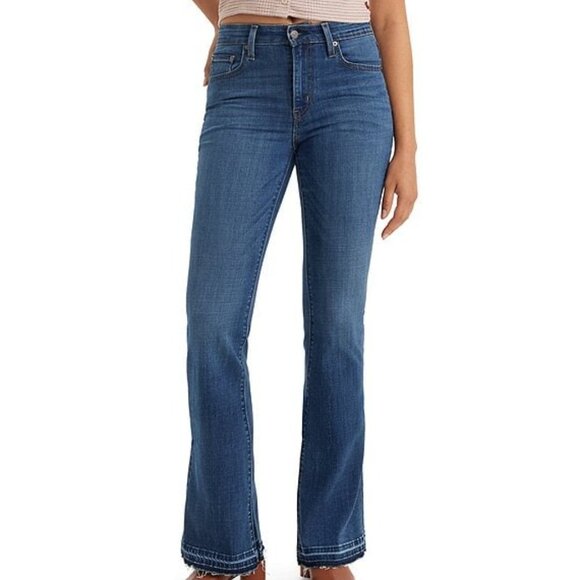 Levi's Denim - Levi's 726 High Rise Flare Jeans Color Explore The Unknown